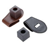 Maxbell Billiard Pool Cue Chalk Holder Chalk Carrier Clip Lightweight Chalk Case Black