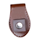 Maxbell Billiard Pool Cue Chalk Holder Chalk Carrier Clip Lightweight Chalk Case Brown