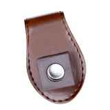Maxbell Billiard Pool Cue Chalk Holder Chalk Carrier Clip Lightweight Chalk Case Brown