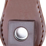 Maxbell Billiard Pool Cue Chalk Holder Chalk Carrier Clip Lightweight Chalk Case Brown