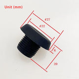 Maxbell Durable Rubber Billiard Bumper Connected Bottom Support Tail Cover