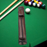 Maxbell Billiard Pool Cue Bag 4 Holes Carrying Case Pouch for Billiard Stick Rod Brown