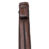 Maxbell Billiard Pool Cue Bag 4 Holes Carrying Case Pouch for Billiard Stick Rod Brown