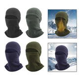 Maxbell Balaclava Hat Cover Thermal Lightweight Windproof for Cycling Men Women black