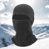 Maxbell Balaclava Hat Cover Thermal Lightweight Windproof for Cycling Men Women black