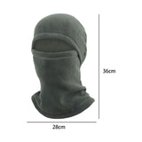 Maxbell Balaclava Hat Cover Thermal Lightweight Windproof for Cycling Men Women gray