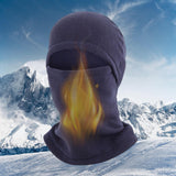 Maxbell Balaclava Hat Cover Thermal Lightweight Windproof for Cycling Men Women navy blue