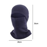 Maxbell Balaclava Hat Cover Thermal Lightweight Windproof for Cycling Men Women navy blue