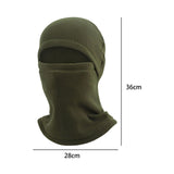 Maxbell Balaclava Hat Cover Thermal Lightweight Windproof for Cycling Men Women green