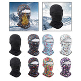 Maxbell Balaclava Hat Bandana Windproof Neck Warmer for Hiking Snowboarding Riding black adult