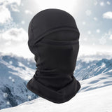 Maxbell Balaclava Hat Bandana Windproof Neck Warmer for Hiking Snowboarding Riding black adult