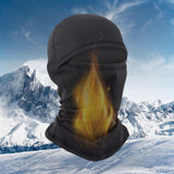 Maxbell Balaclava Hat Bandana Windproof Neck Warmer for Hiking Snowboarding Riding black adult