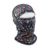 Maxbell Balaclava Hat Bandana Windproof Neck Warmer for Hiking Snowboarding Riding snow and black adult