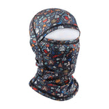 Maxbell Balaclava Hat Bandana Windproof Neck Warmer for Hiking Snowboarding Riding snow and black adult