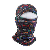 Maxbell Balaclava Hat Bandana Windproof Neck Warmer for Hiking Snowboarding Riding basketball kid