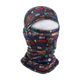 Maxbell Balaclava Hat Bandana Windproof Neck Warmer for Hiking Snowboarding Riding basketball kid