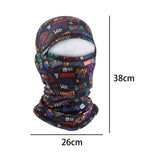 Maxbell Balaclava Hat Bandana Windproof Neck Warmer for Hiking Snowboarding Riding basketball kid