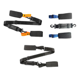 Maxbell Ski Carry Strap Belt Tool Anti Scratches Equipments for Families Black
