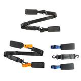 Maxbell Ski Carry Strap Belt Tool Anti Scratches Equipments for Families Black
