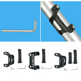 Maxbell Bike Air Pump Clip Bracket Supplies Fixed Durable for Bottle Holder Riding A