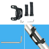 Maxbell Bike Air Pump Clip Bracket Supplies Fixed Durable for Bottle Holder Riding C