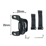 Maxbell Bike Air Pump Clip Bracket Supplies Fixed Durable for Bottle Holder Riding C