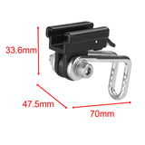 Maxbell Center Fork Bike Headlight Bracket H18 Rotatable Handlebar for Riding Road