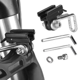 Maxbell Center Fork Bike Headlight Bracket H18 Rotatable Handlebar for Riding Road