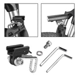 Maxbell Center Fork Bike Headlight Bracket H18 Rotatable Handlebar for Riding Road