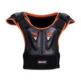 Maxbell Kids Body Armored Vest Chest Spine Protect Bike Sports Protective Gear Kids Orange L