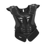 Maxbell Kids Body Armored Vest Chest Spine Protect Bike Sports Protective Gear Kids Black Color L
