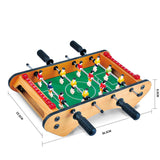 Maxbell Mini Tabletop Football Soccer Pinball Games Hands for Sports Family Party 36.5cmx23.5cmx6.5cm
