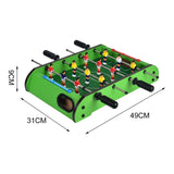 Maxbell Mini Tabletop Football Soccer Pinball Games Hands for Sports Family Party 49cmx31cmx9CM