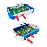 Maxbell Foosball Table Tabletop Football Game Interactive Toy for Game Rooms Kids Argent