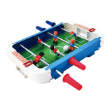 Maxbell Foosball Table Tabletop Football Game Interactive Toy for Game Rooms Kids Argent