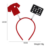 Maxbell Football Party Hair Hoop Headpiece Hairband Soccer Headband Hair Accessory Uniforms