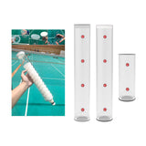 Maxbell Ball Barrel Badminton Cylinder Badminton Durable Outdoor Badminton Game Style A