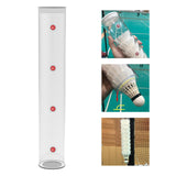 Maxbell Ball Barrel Badminton Cylinder Badminton Durable Outdoor Badminton Game Style A