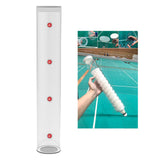 Maxbell Ball Barrel Badminton Cylinder Badminton Durable Outdoor Badminton Game Style A