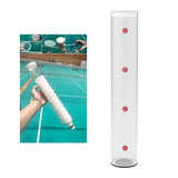 Maxbell Ball Barrel Badminton Cylinder Badminton Durable Outdoor Badminton Game Style B