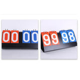 Maxbell 4 Digital Portable Table Top Scoreboard 00-99 Foldable for Soccer Basketball