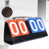 Maxbell 4 Digital Portable Table Top Scoreboard 00-99 Foldable for Soccer Basketball