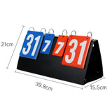 Maxbell Score Board Scoring Board Table Scoreboard for Basketball Baseball Soccer