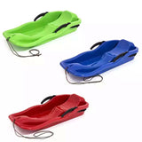 Maxbell Winter Snow Sled Kids Sledge Sledding Sleigh Fun Toy Garden Holiday Toboggan Red