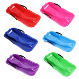 Maxbell Winter Snow Sled Kids Sledge Sledding Sleigh Fun Toy Garden Holiday Toboggan Red