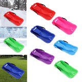 Maxbell Winter Snow Sled Kids Sledge Sledding Sleigh Fun Toy Garden Holiday Toboggan Red