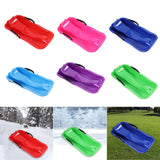 Maxbell Winter Snow Sled Kids Sledge Sledding Sleigh Fun Toy Garden Holiday Toboggan Red