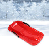 Maxbell Winter Snow Sled Kids Sledge Sledding Sleigh Fun Toy Garden Holiday Toboggan Red