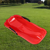 Maxbell Winter Snow Sled Kids Sledge Sledding Sleigh Fun Toy Garden Holiday Toboggan Red
