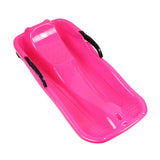 Maxbell Winter Snow Sled Kids Sledge Sledding Sleigh Fun Toy Garden Holiday Toboggan Pink